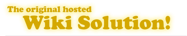 The Original hosted wiki solution.