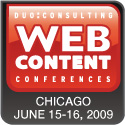 Web Content Conference 2009 - Chicago