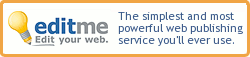 EditMe - The simplest and most powerful web publishing service you'll ever use.