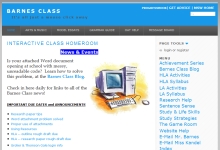 Barnes Class / The Paperless Classroom