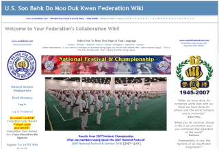 Soo Bahk Do Federation Wiki