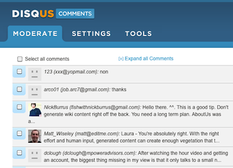 Disqus Management Tools