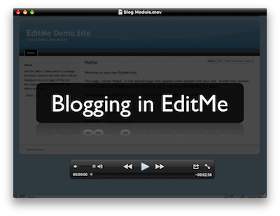 Managing EditMe's Multi-level Navigation Menu